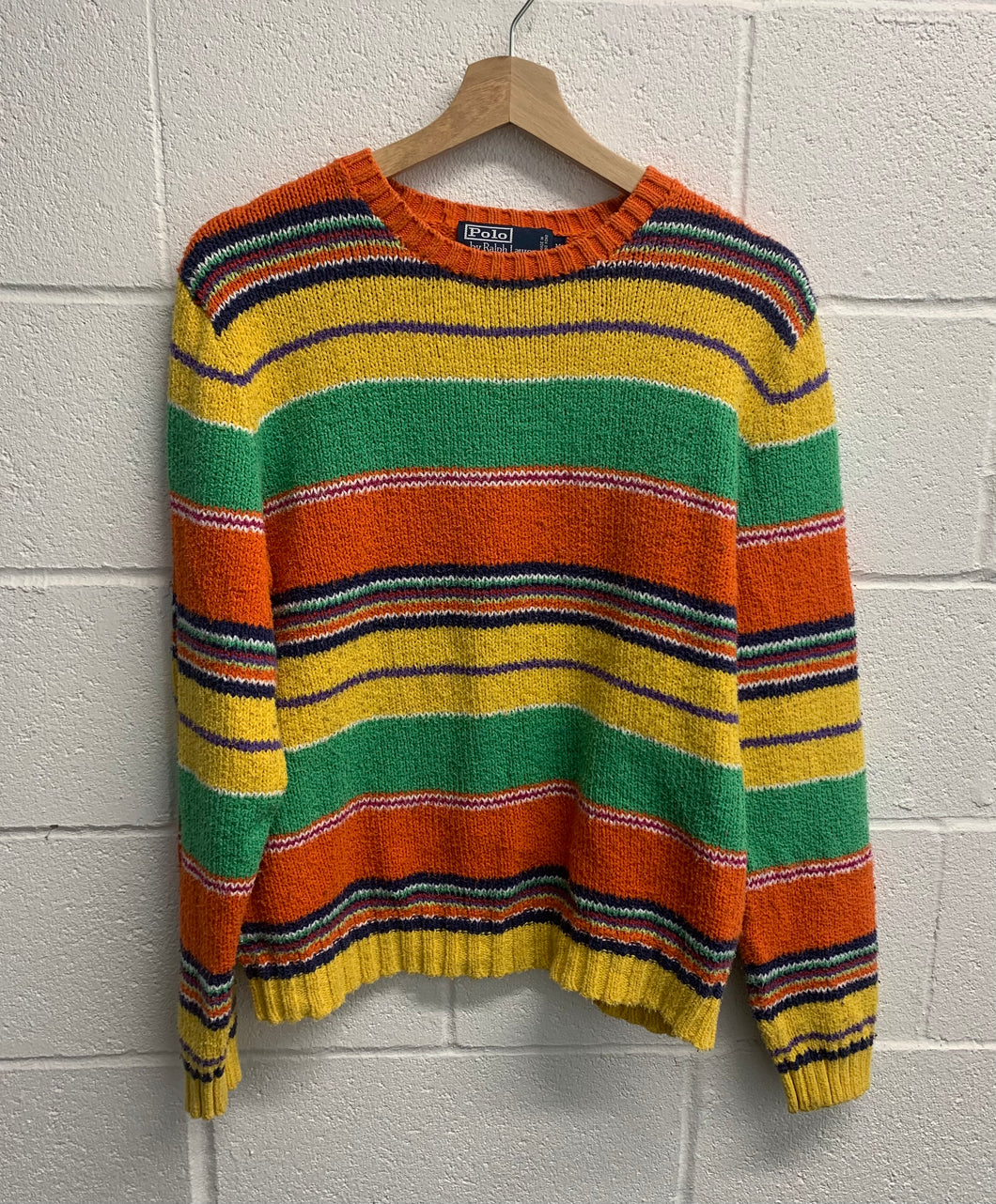 Vintage 90s Polo Colorful Sweater