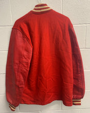 Load image into Gallery viewer, 60s Red Wingfoot Varsity Jacket
